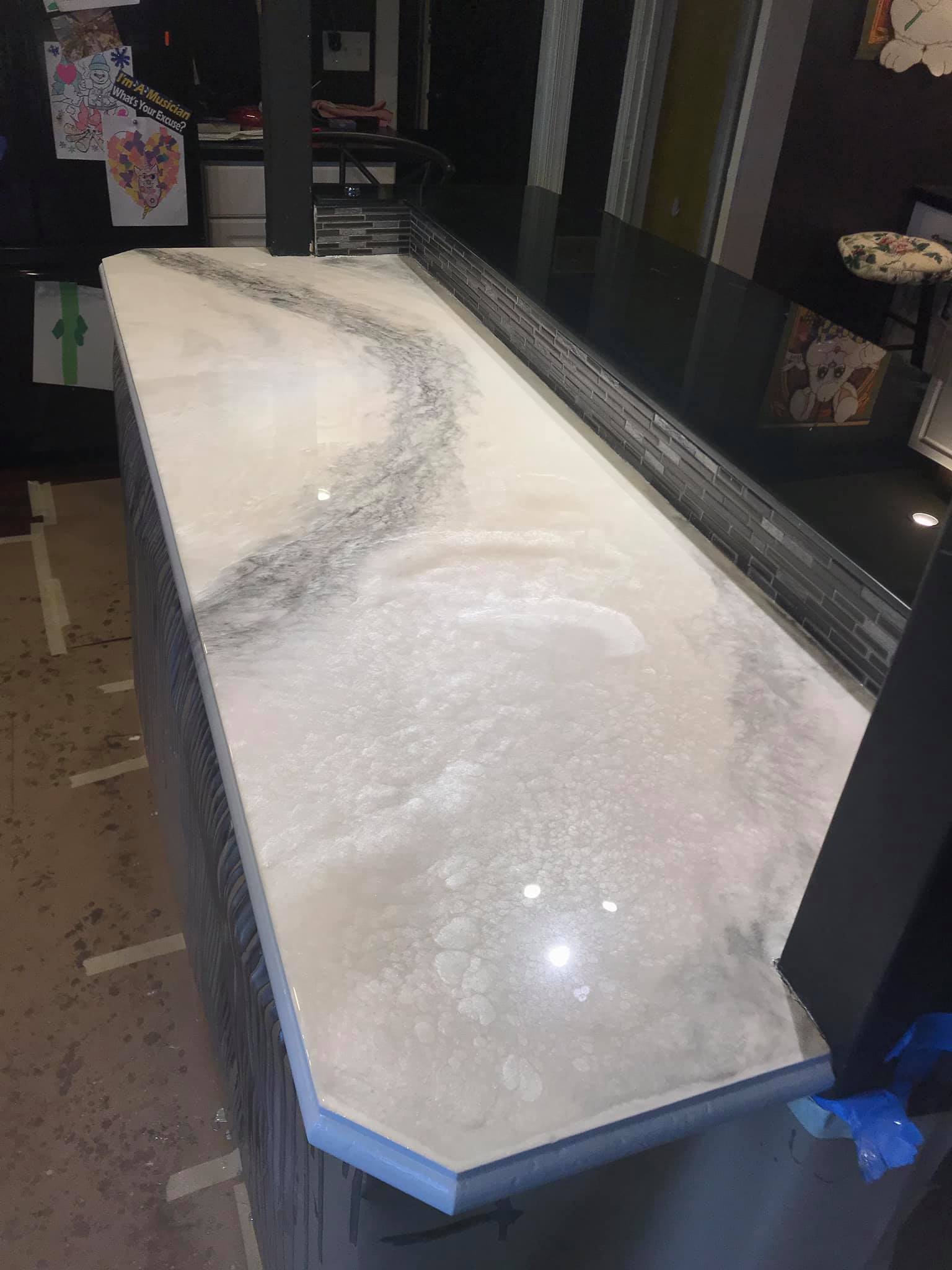 Customized Surfaces-Concrete Overlays, Countertops & Vertical Stamping