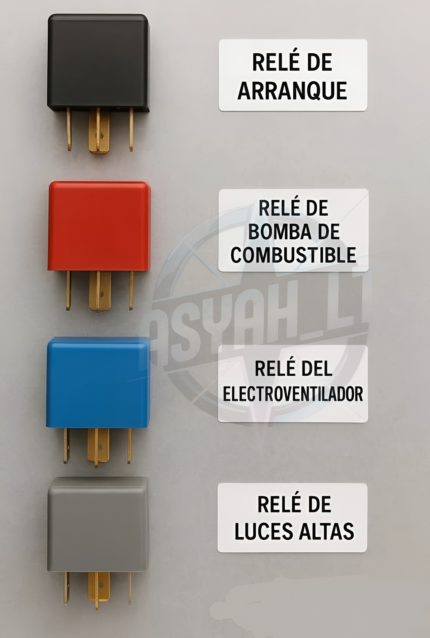 Automotive Engineering | This image is a visual guide to four common ...