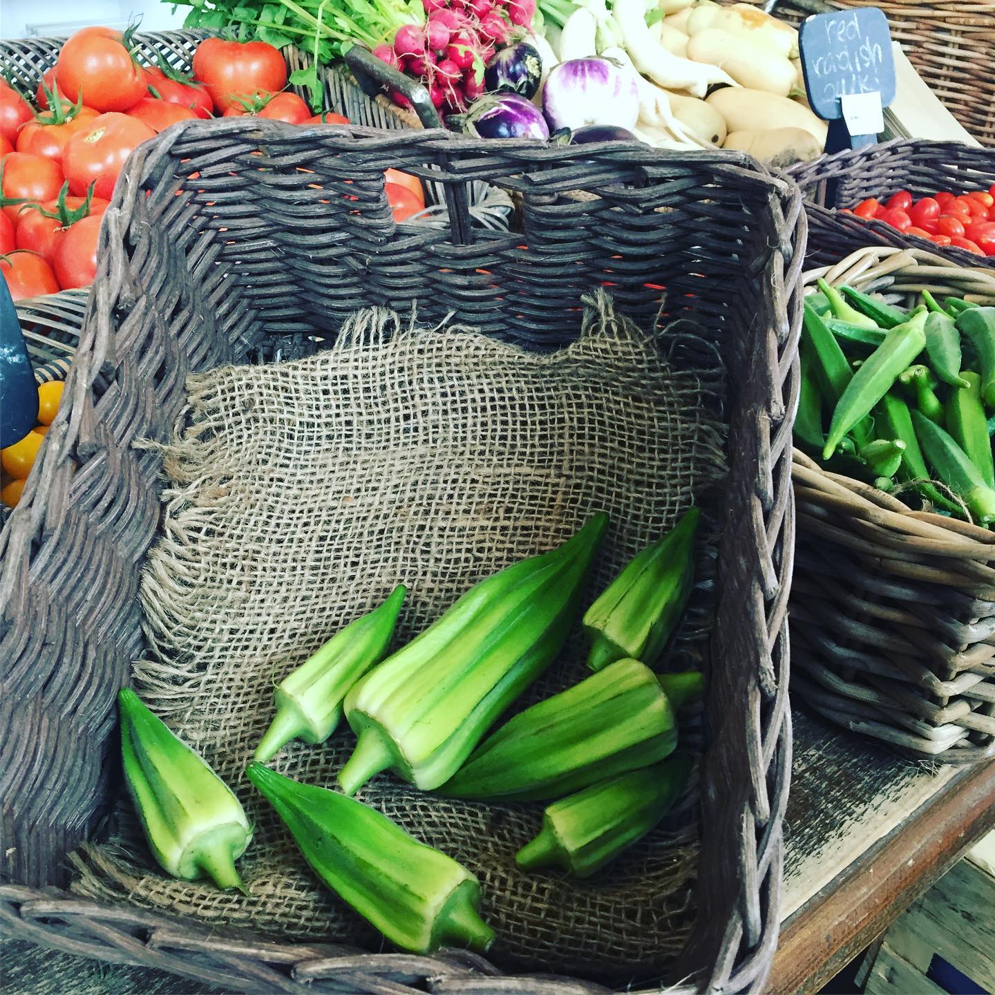 Greenheart Organic Farms - Our new ‘Stubby’ Okra pods heirloom beauties ...