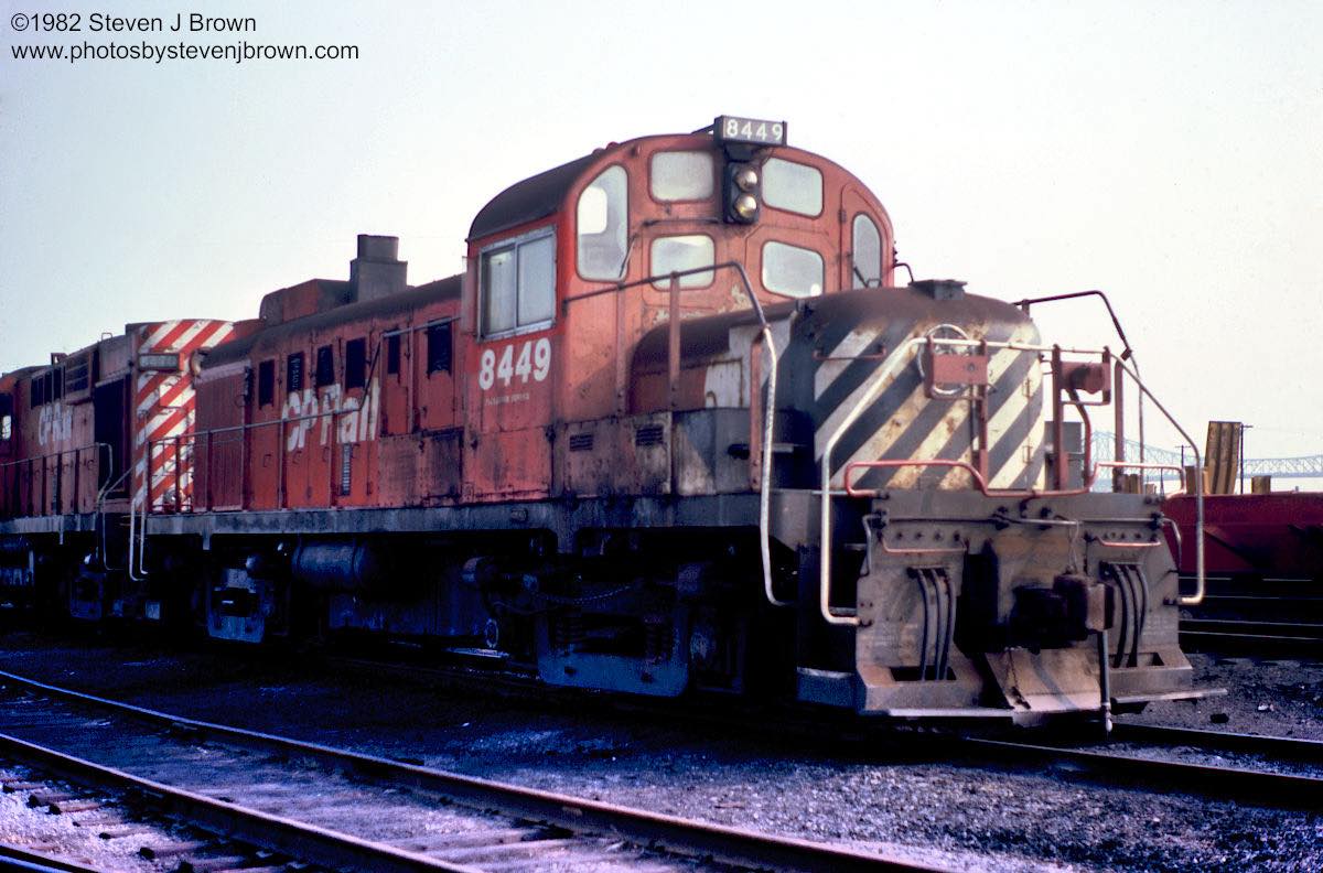 Steven - Forty-three years ago today: Canadian Pacific RS3 8449 (built ...