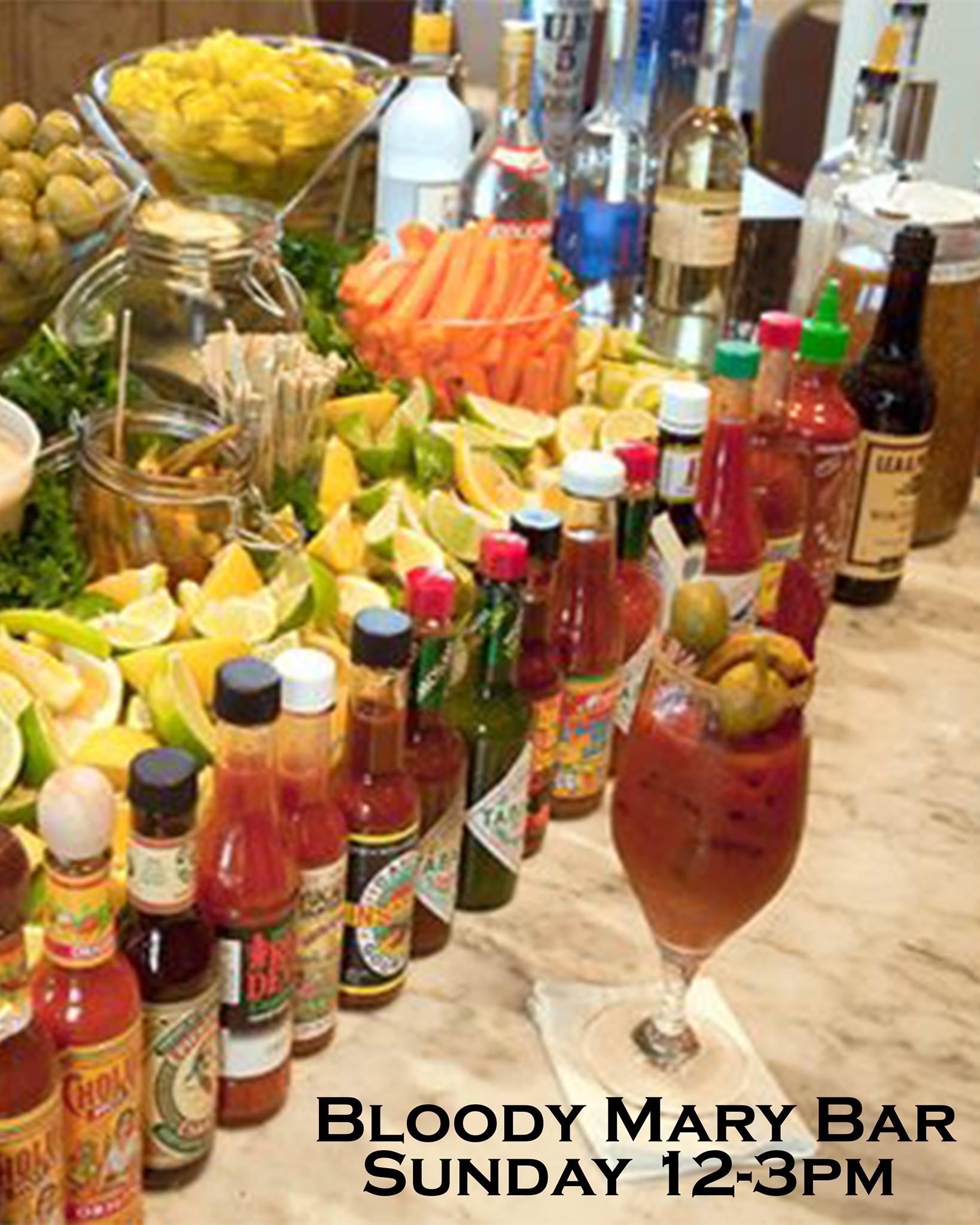 Lillo's Gloucester City bloody mary and mimosa menu