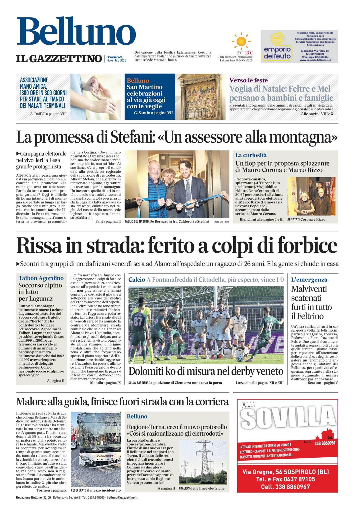 zingar da Cianplòngo | Prima pagina 🗞️📰 pubblicata oggi sul quotidiano ...