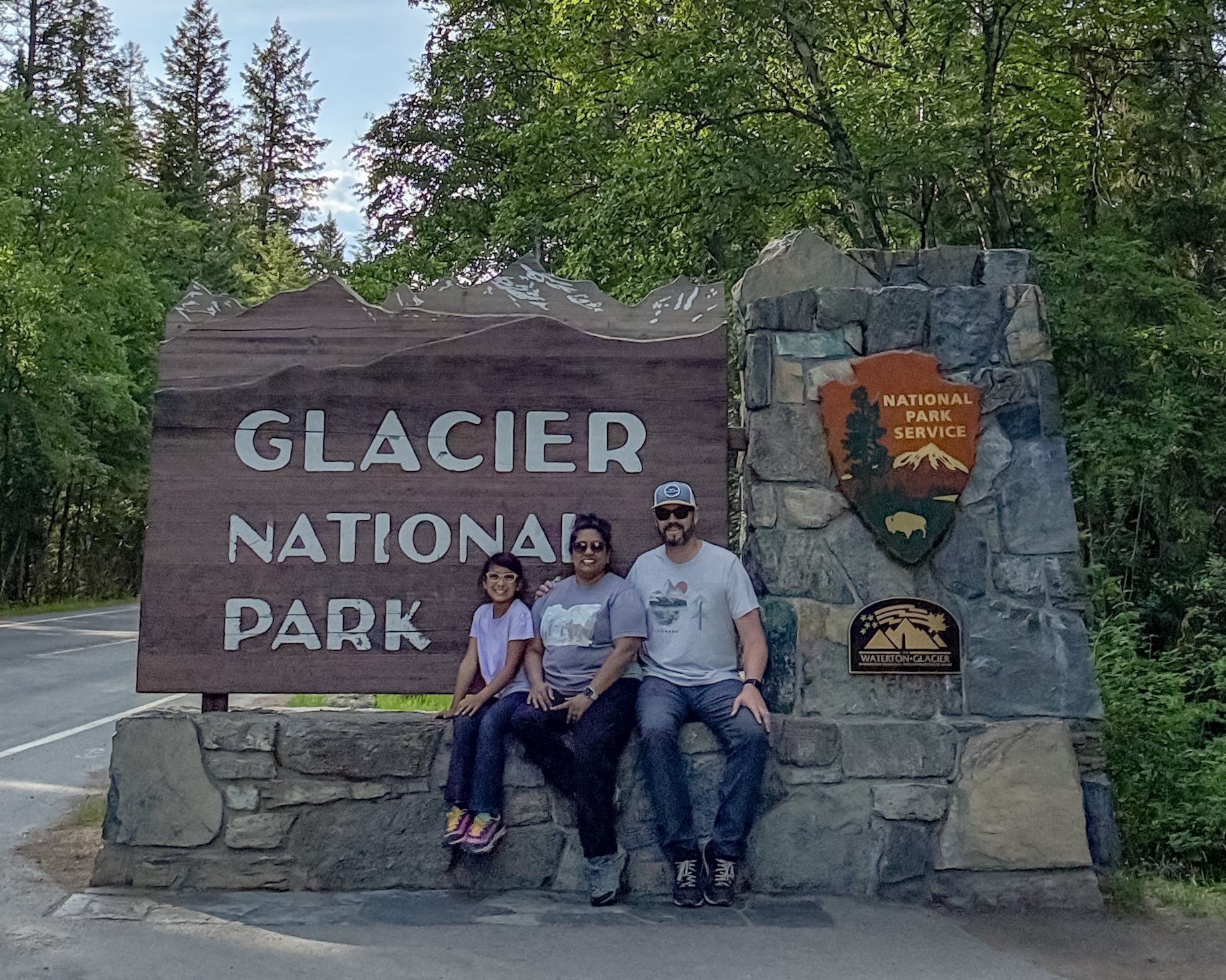 Nate Riggins - Some family photos from our trip to Glacier... | Facebook