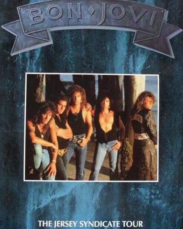 ? OCTOBER 31 1988 Bon Jovi launch their New Jersey Syndicate tour 