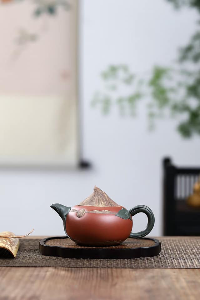 💥 💥 重器推荐【荸荠】 大师蒋蓉之女，国家级正高级工艺美术师原矿红