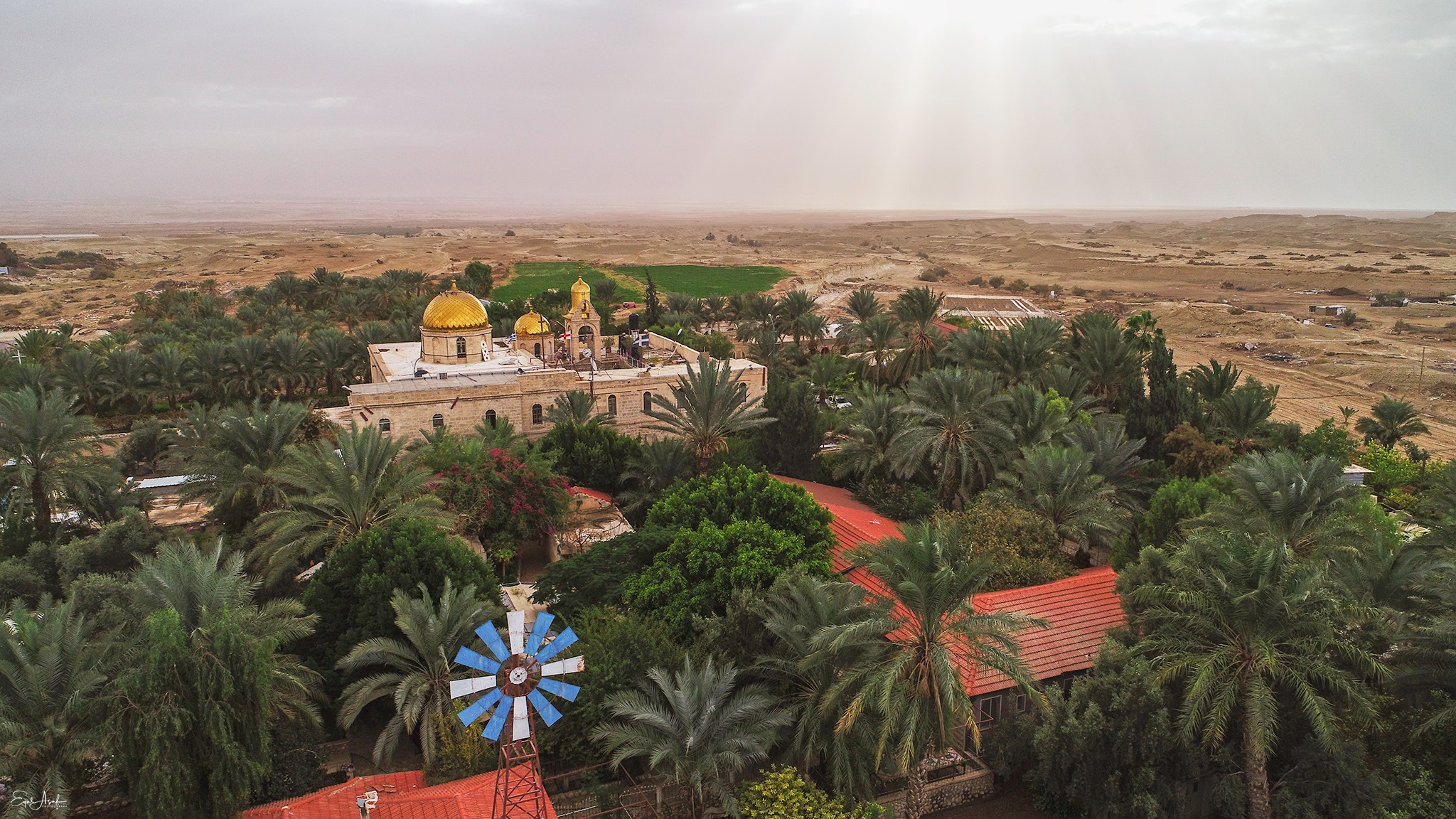 Deir Hajla, Judaean... - Eyal Asaf - Aerial Photography