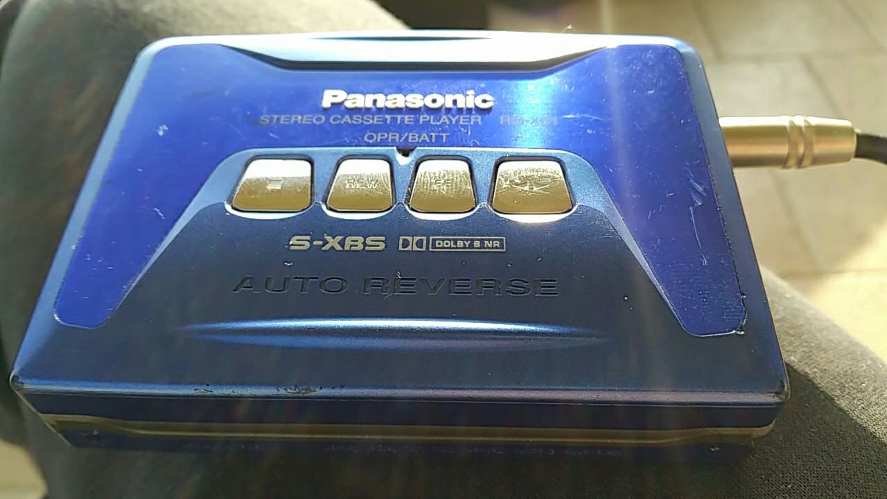 Panasonic RQ SX5, next task! One of the best built Panasonic units