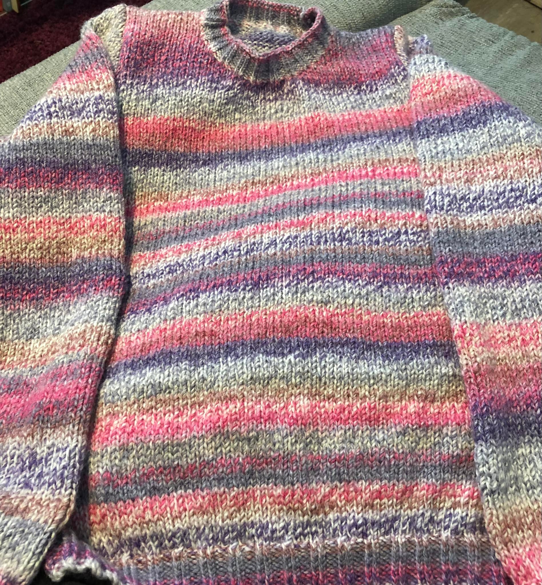 A plain simple pattern, made special by Marble Chunky James Brett 