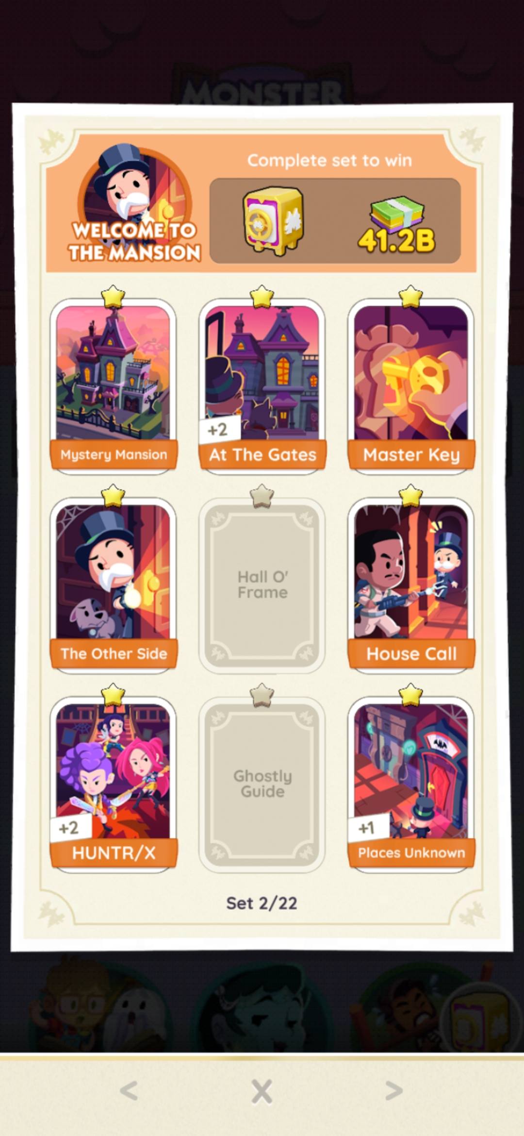 Complete set to win WOLFIE 69.4B Enter Wolfie Family Pack Fetch