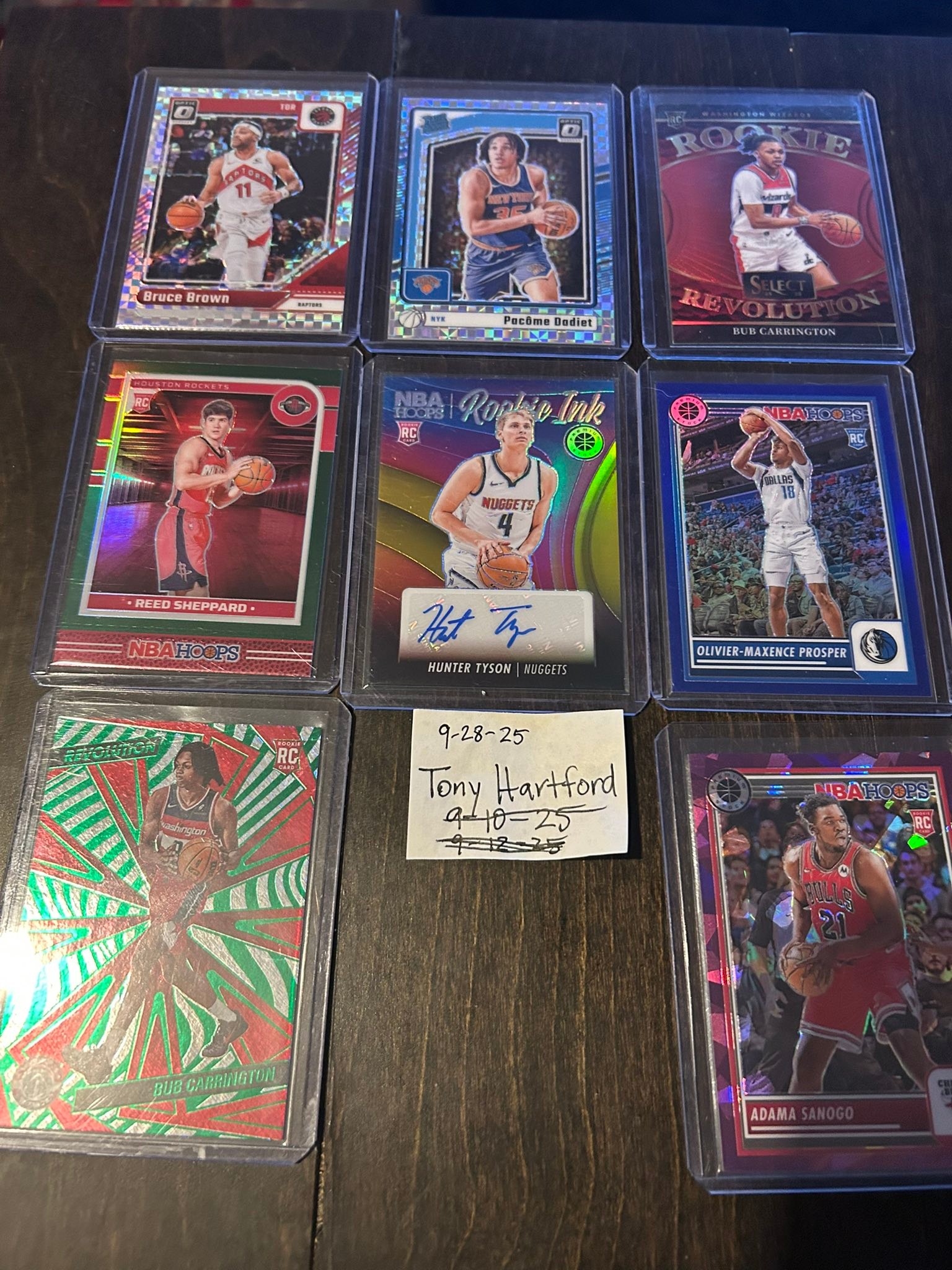 Rookie sports cards bundle for sale
