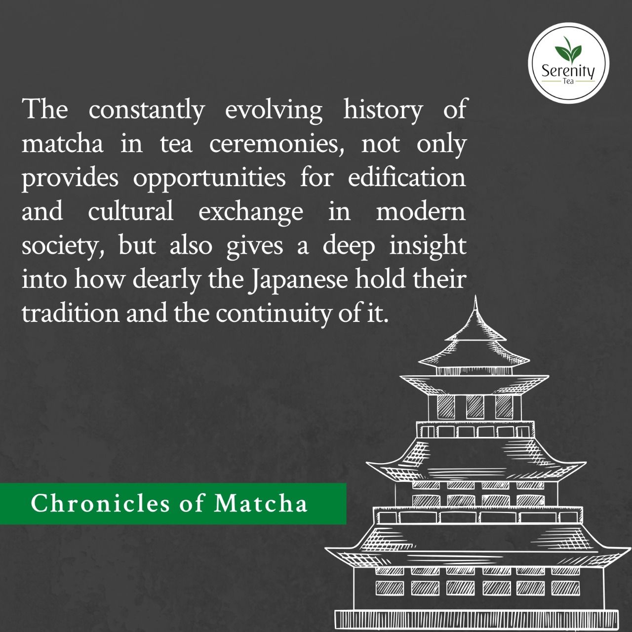 Serenity Tea - The traditional Japanese tea ceremony is a... | Facebook
