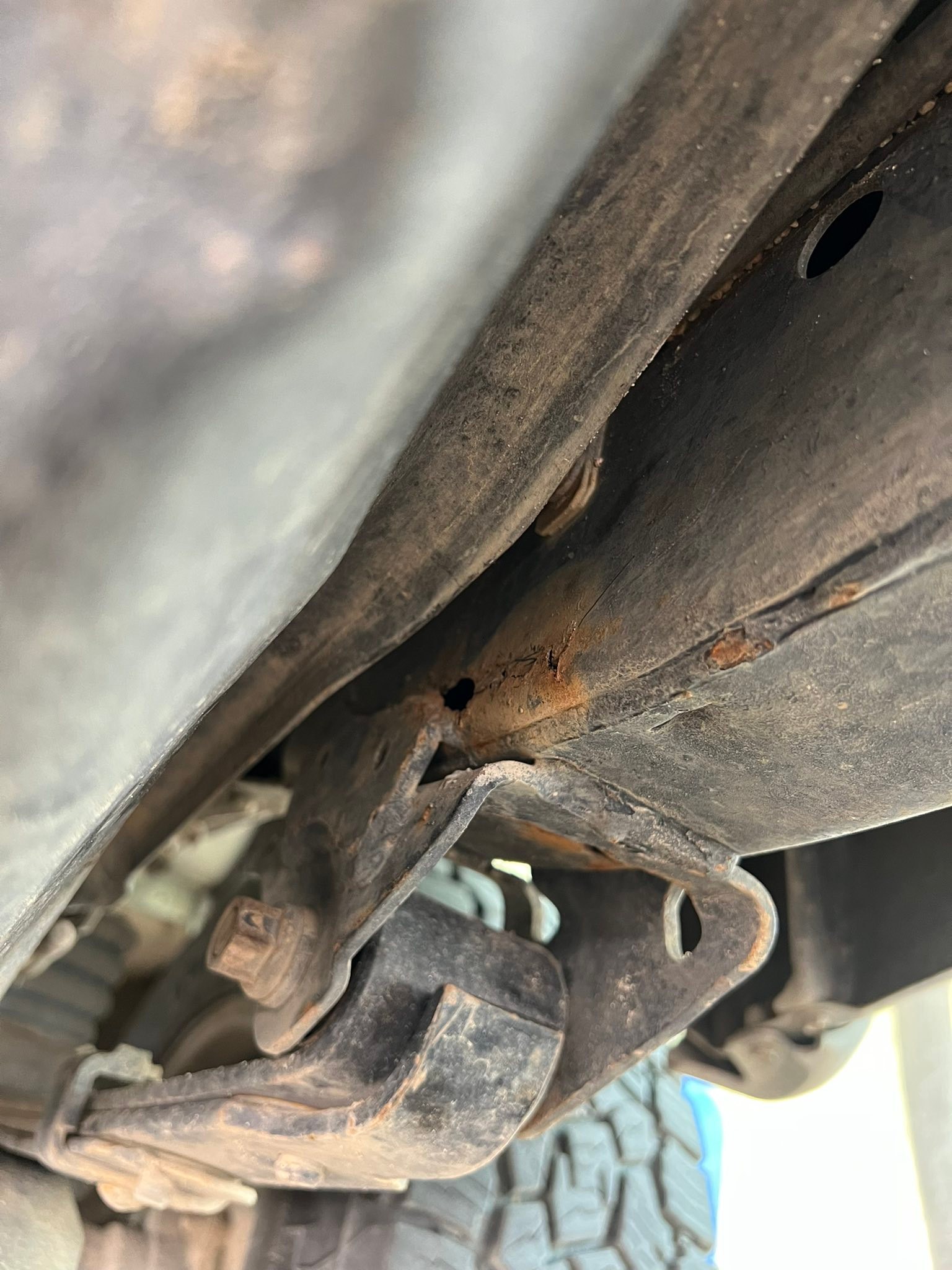 Toyota Tacoma Driver Side Rear Leaf Spring Support Bracket – 1996-2004, Direct Fit Frame Bracket
