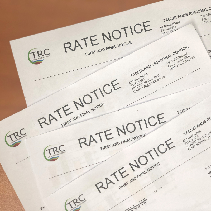 Tablelands Regional Council - Rates notices have been delivered and you ...