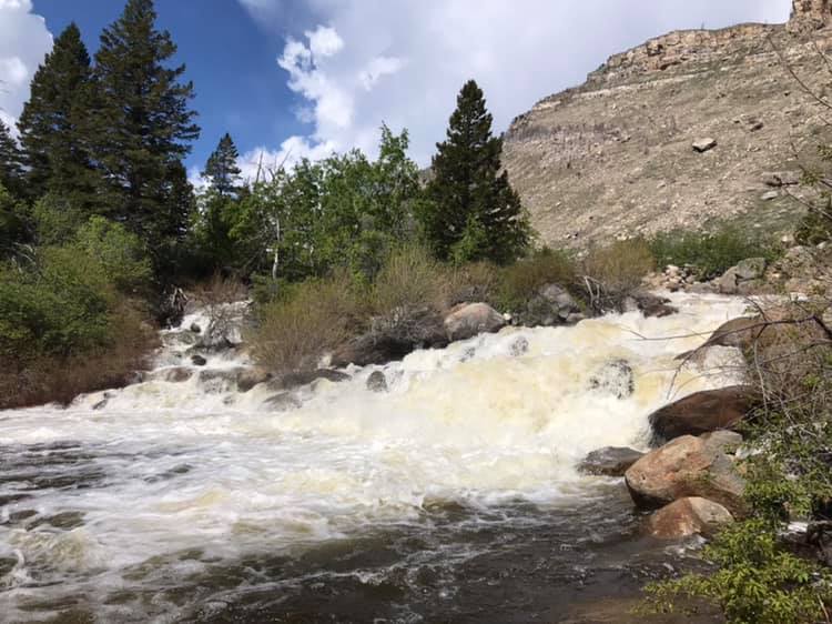 Overflow has officially begun!... - Sinks Canyon State Park | Facebook
