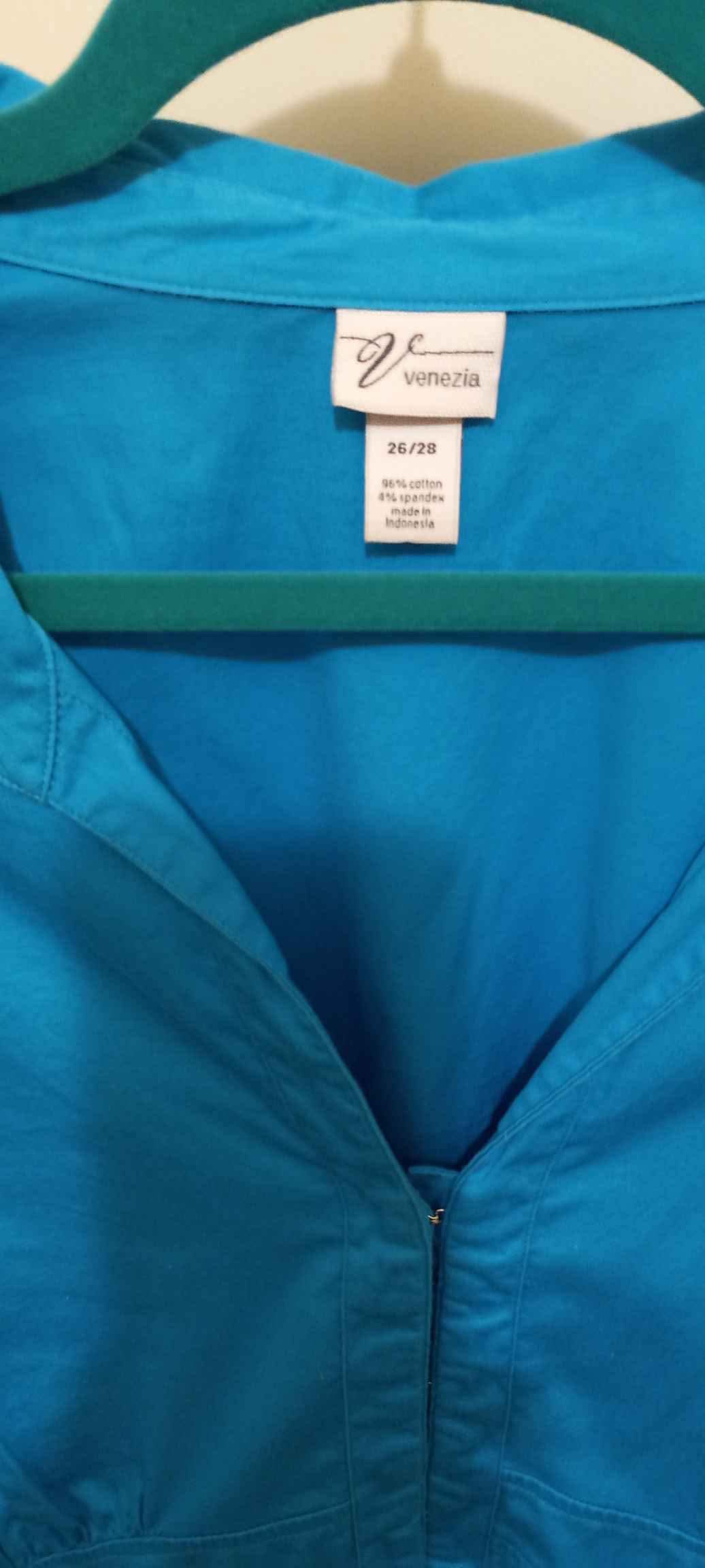 Haut (Top) Peasant Venezia Pour Femme Grande Taille 26/28 - Stretch, Avec Doublure - NWOT