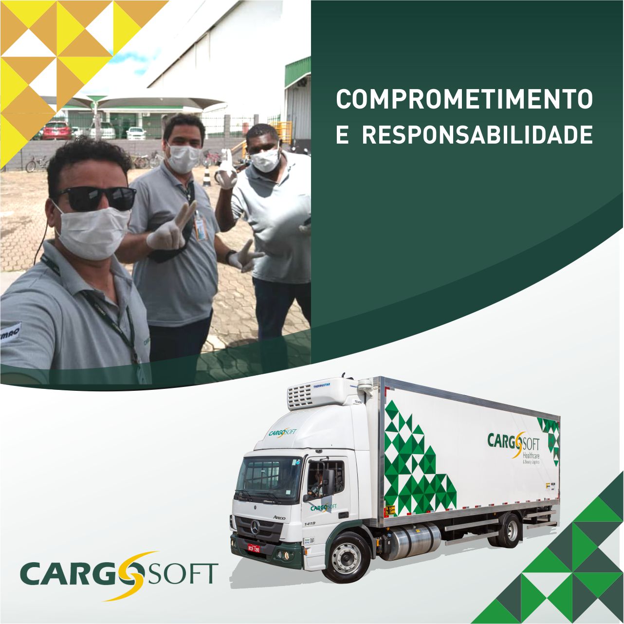 Seguimos nossas... - Cargosoft - Serviços Logísticos
