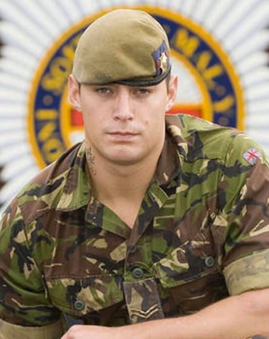 #TodaysHero Marc Reader MC, who leaped... - First into Sangin