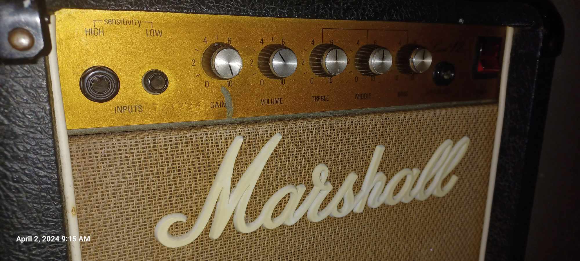 Marshall Lead 12 1985 Model..