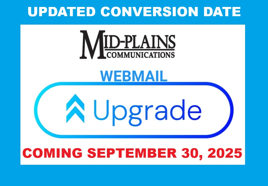 UPDATE **** Webmail Upgrade... - Mid-Plains Telephone | Facebook