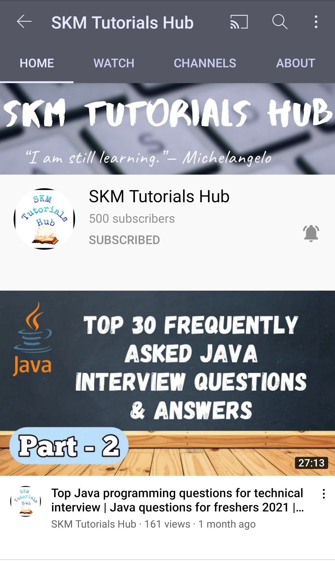 SKM Tutorials Hub - Home
