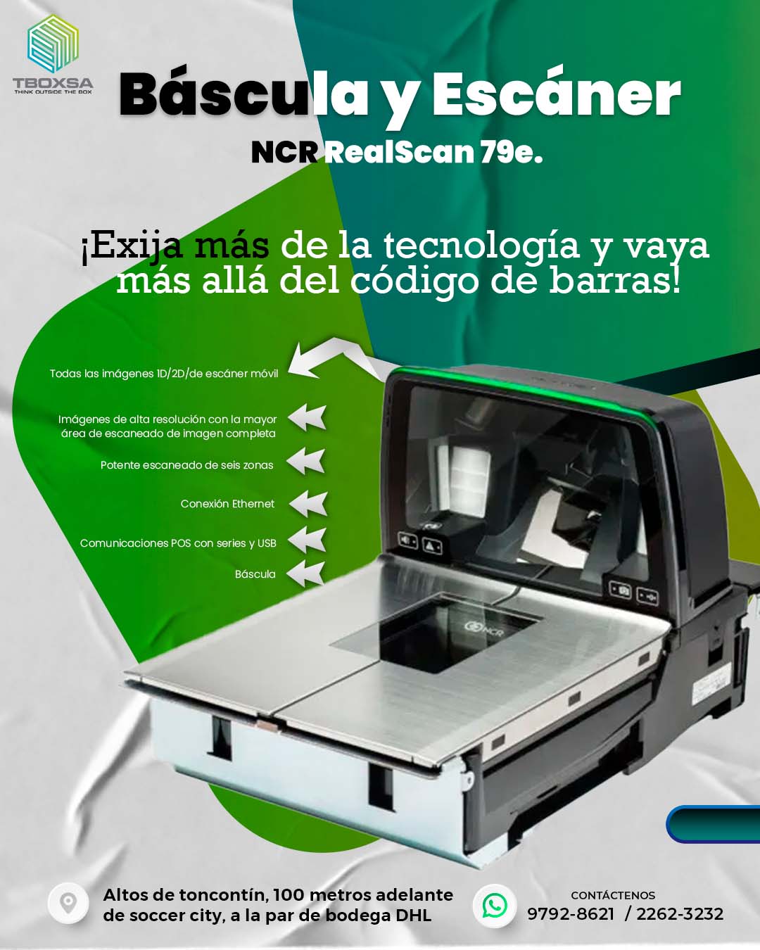 Technology - El NCR RealScan 79 es un escáner inteligente que llega a ...