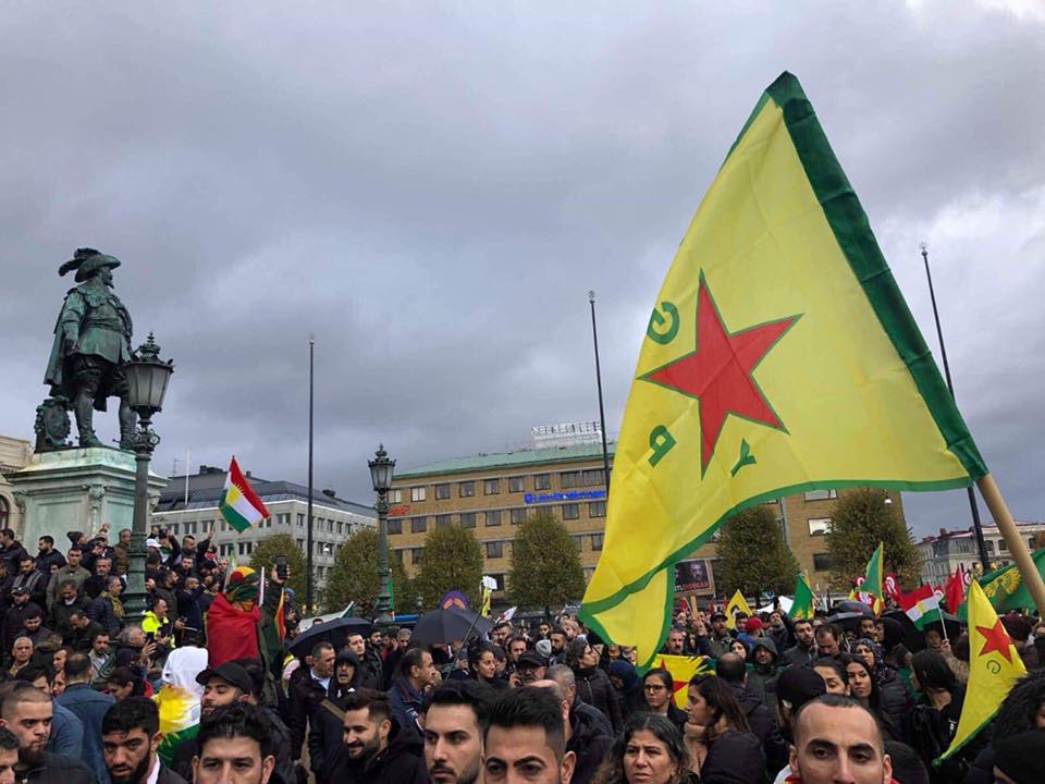 Rudaw English - Major pro-Rojava protests in Gothenburg,...