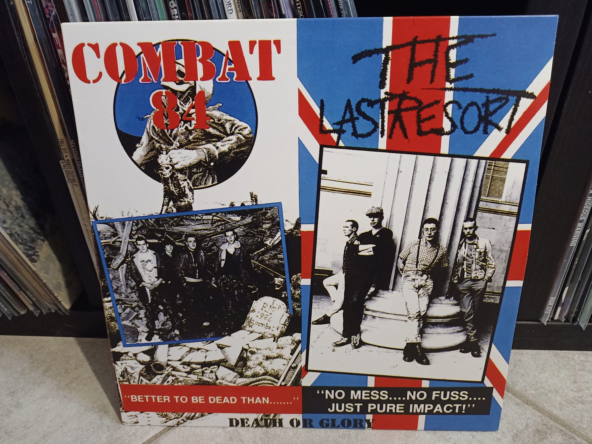 Vintage 1980 The Clash Death or Glory promo tee