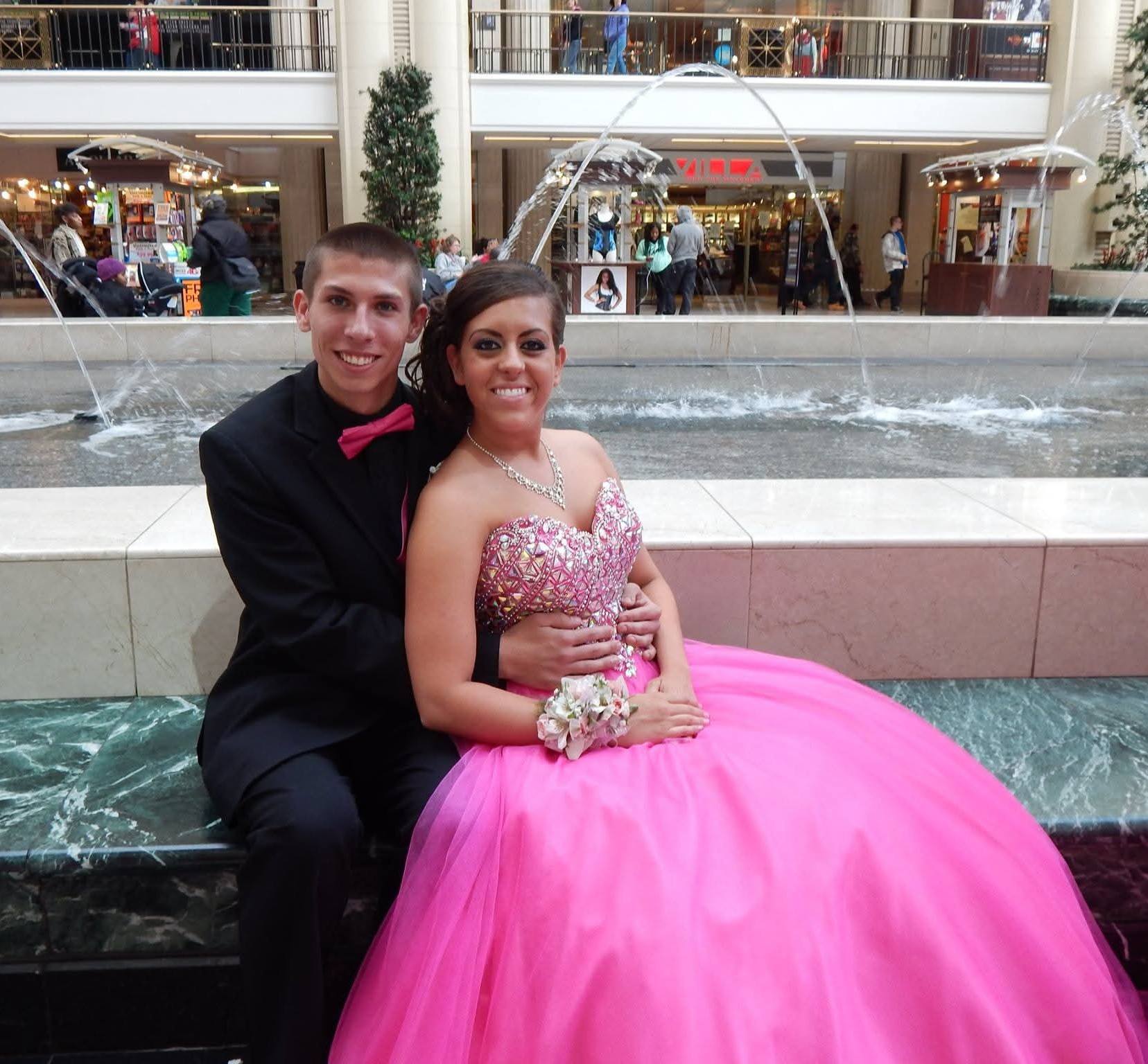open lace back dress Sheer-Corset Strapless Long Blue Prom Dress with Beads PromGirl