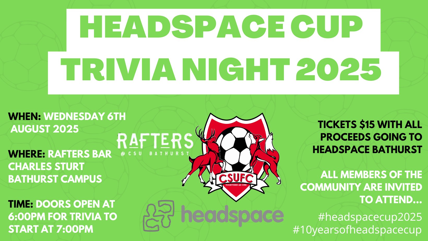 Headspace Cup Trivia 2025