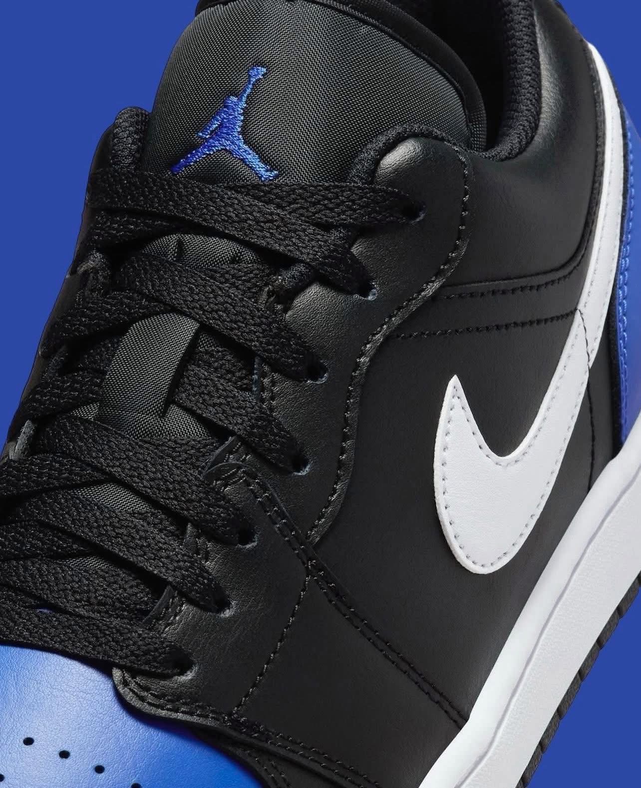?AIR JORDAN 1 LOW “Black Game Royal”
