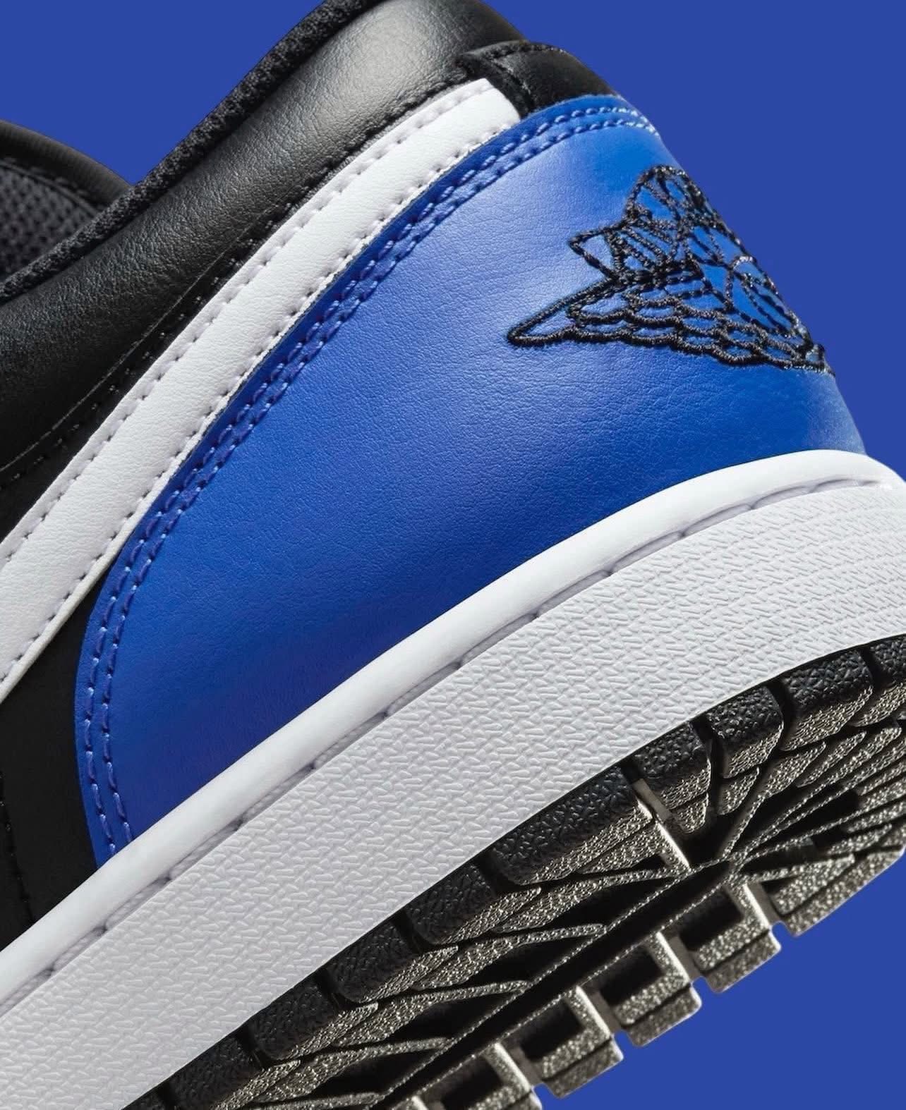 ?AIR JORDAN 1 LOW “Black Game Royal”