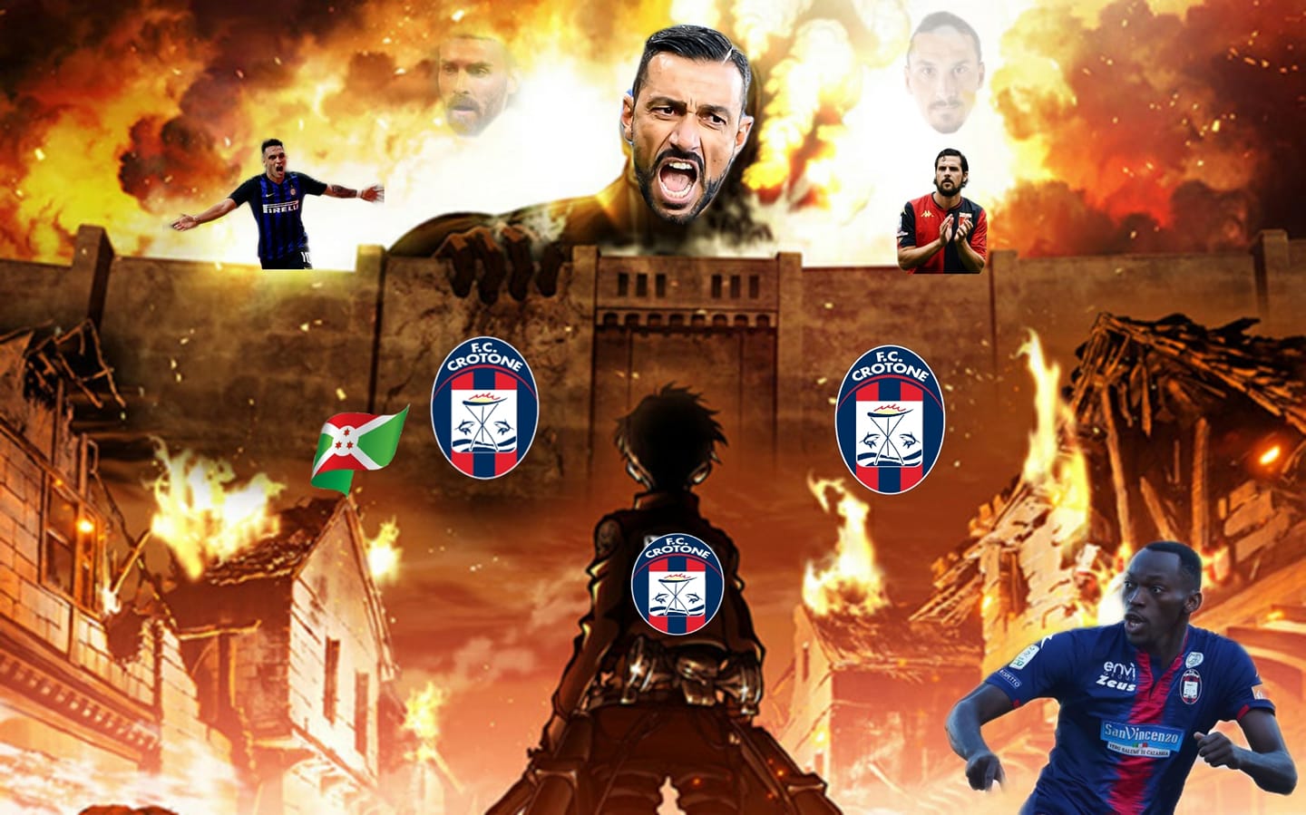 El gigante coloniale QUAGLIARELLO,... - Crotone Fans Burundi