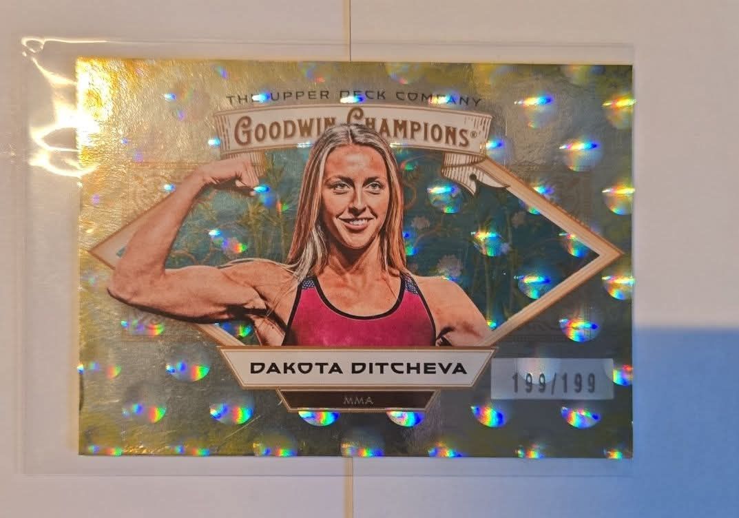 Where to find Dakota Ditcheva athlete cards?