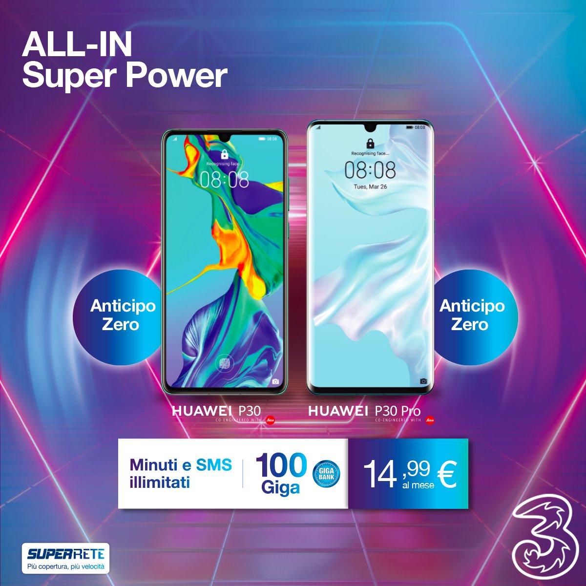 3Store Centro Commerciale Due Mari - Attiva ALL- IN Super Power: hai ...