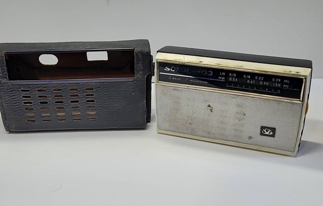 Magnétophone à Bande Spoutnik 403 – Vintage Soviétique, URSS, Non Testé, Occasion