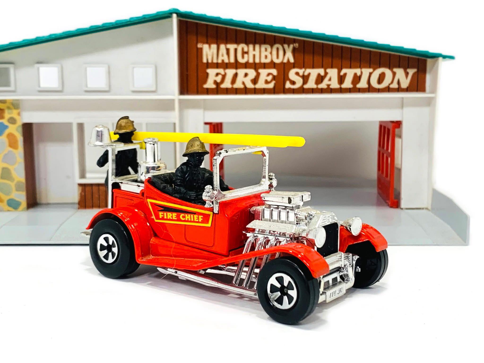 Matchbox Super Kings Fire Chief K53
