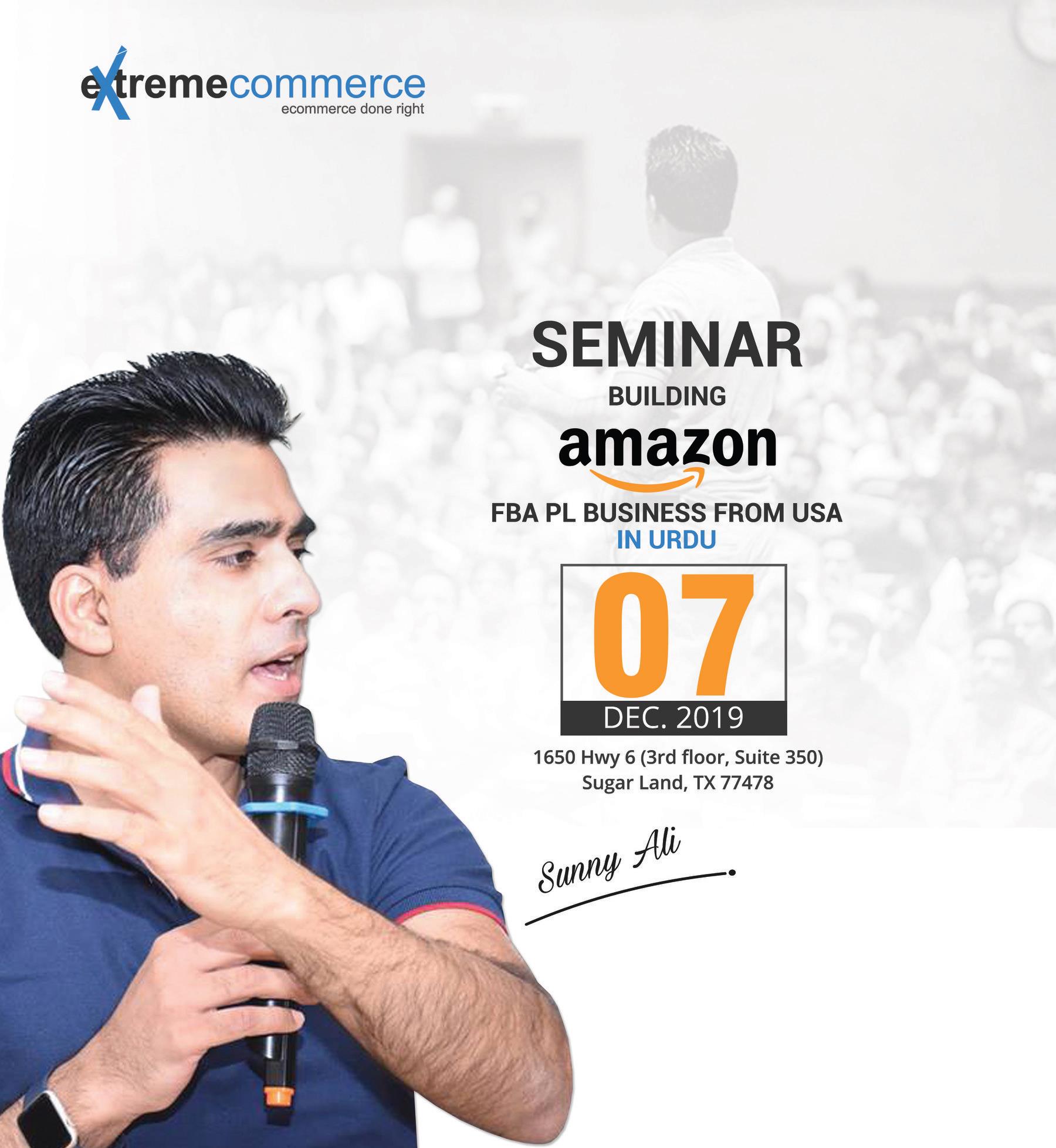 5 days to go for our seminar in USA.... - Extreme Commerce | Facebook