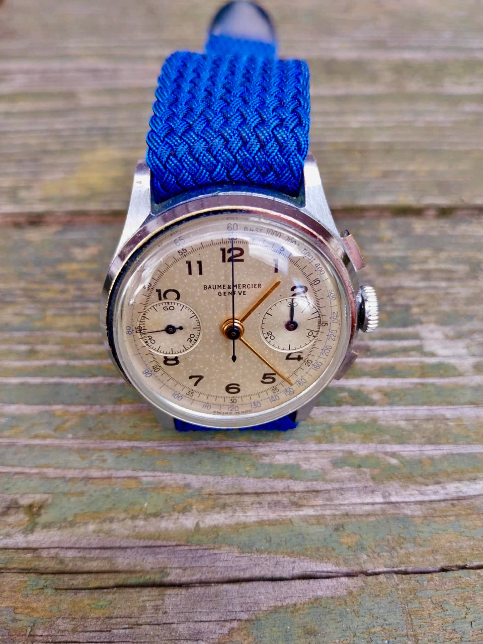 Valjoux cal. 22 column wheel chronograph movement history
