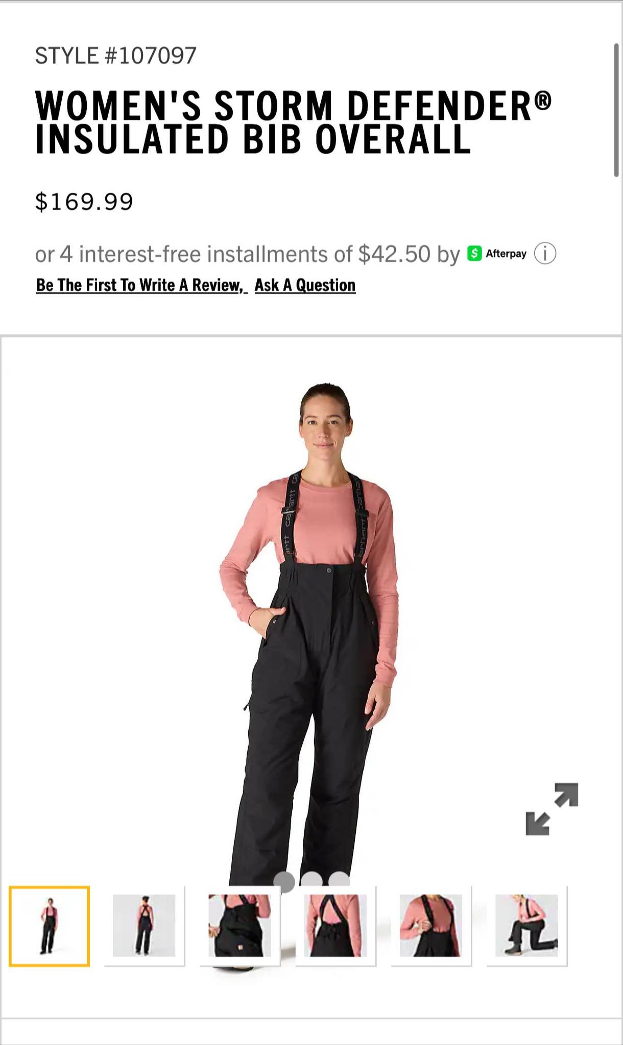 ART.MAS Black Cotton Overalls Mens Multi-Pocket Cargo Heavy Duty Work