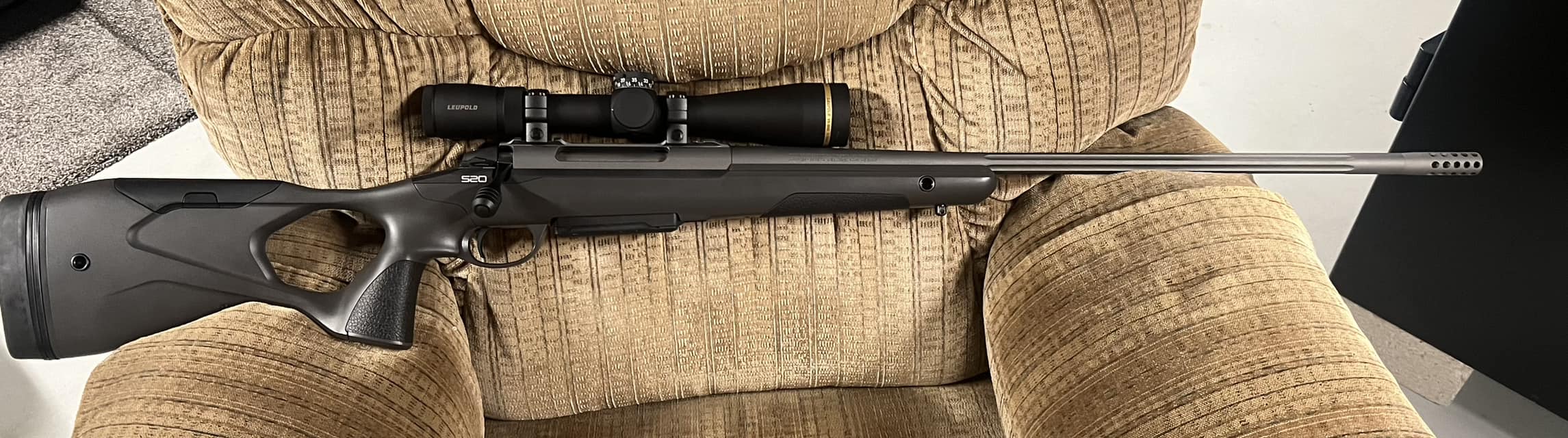 Just got my new Sako S20 with Leupold VX-5. Can't wait to go sight
