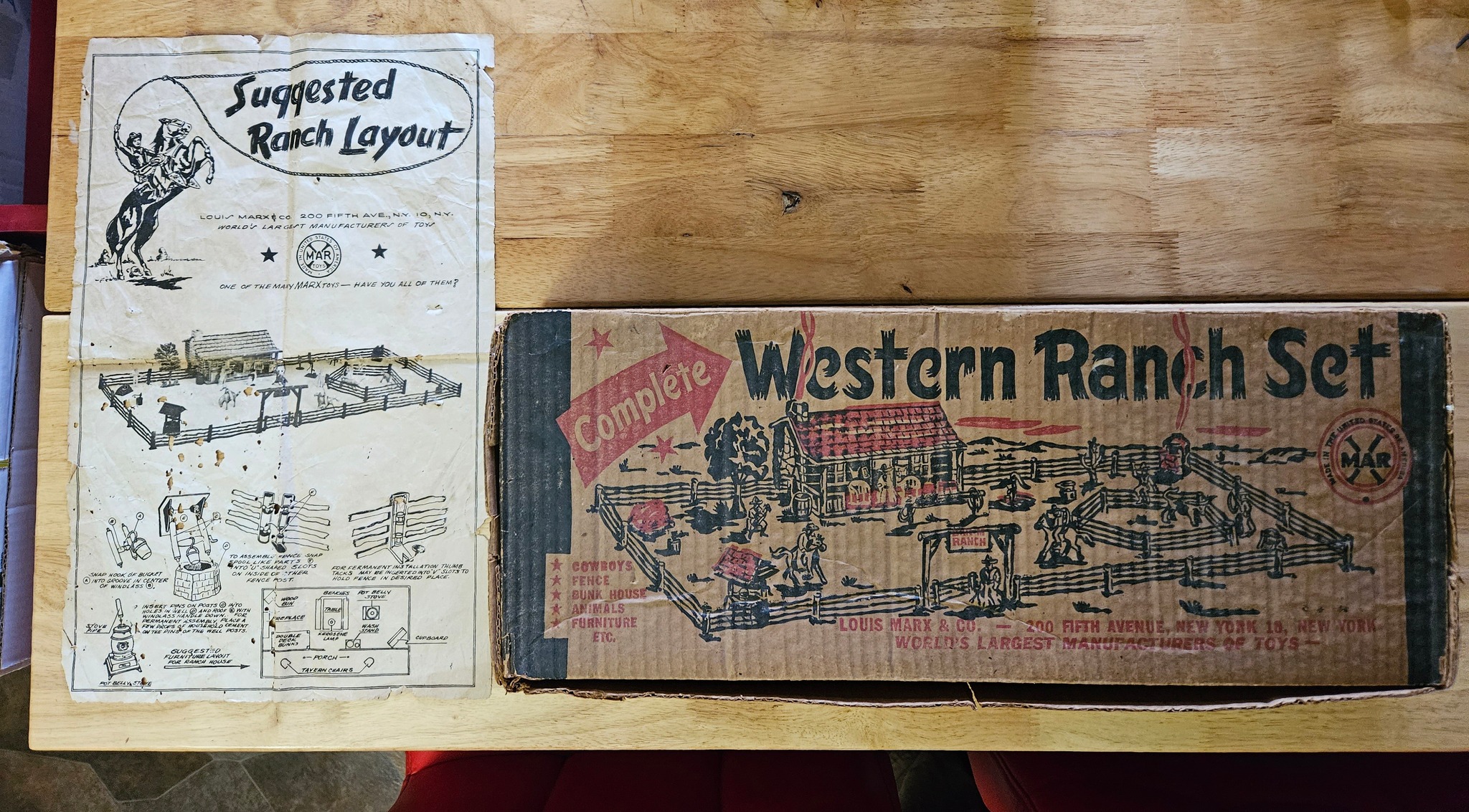 VINTAGE TOY CENTRAL | Marx 1950 