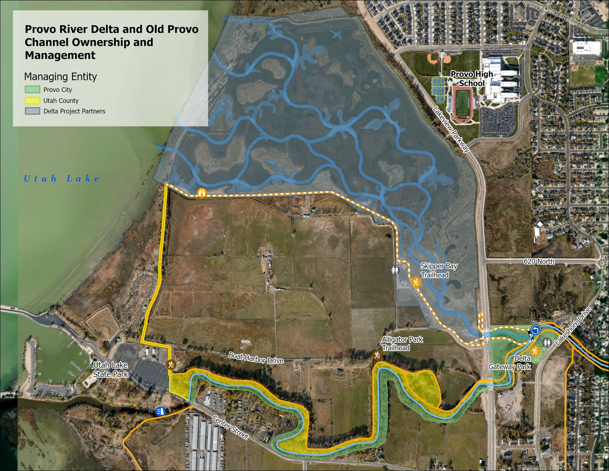 Provo Forward | Provo River Delta/Old Provo Channel Ownership and ...