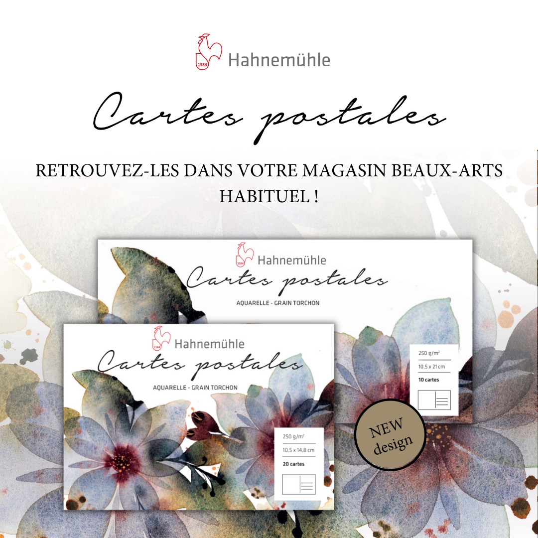 Hahnemühle Hahnemühle Cartes Postales 230g/m² Rugueux