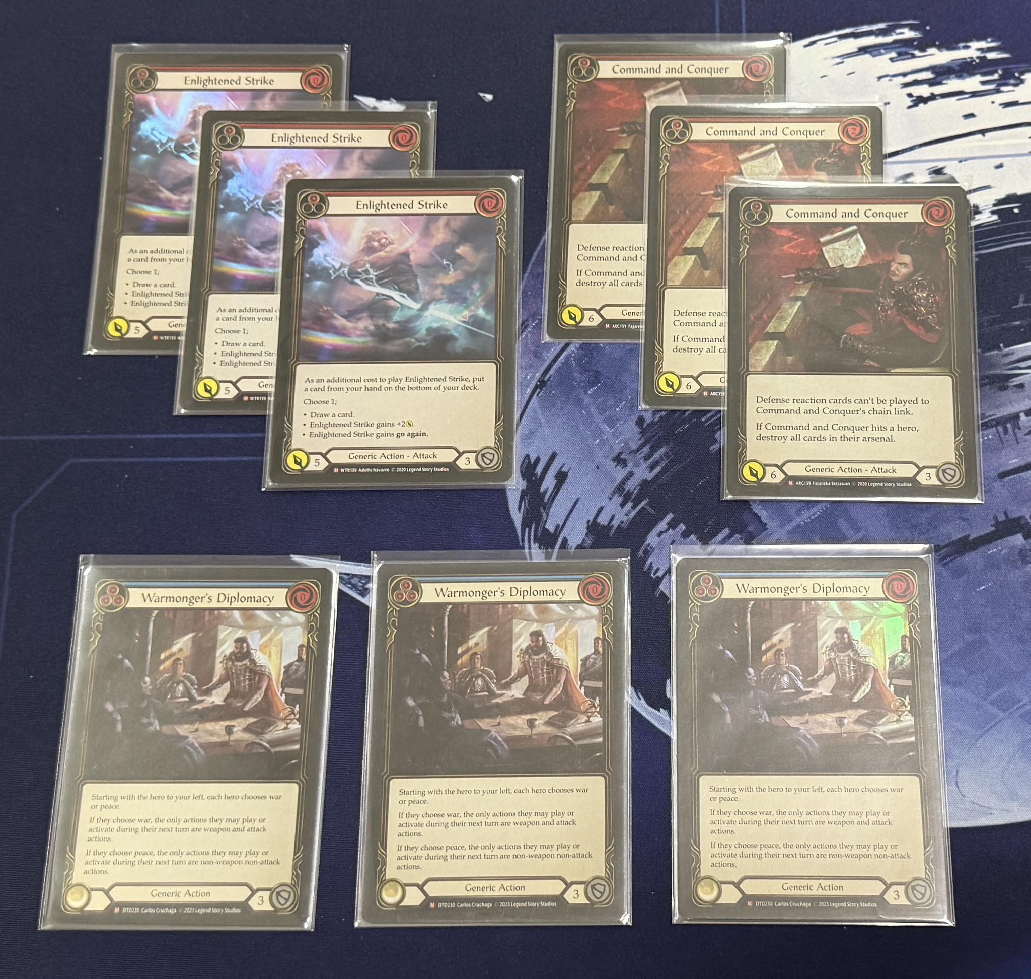 FAB Command and Conquer foil RF