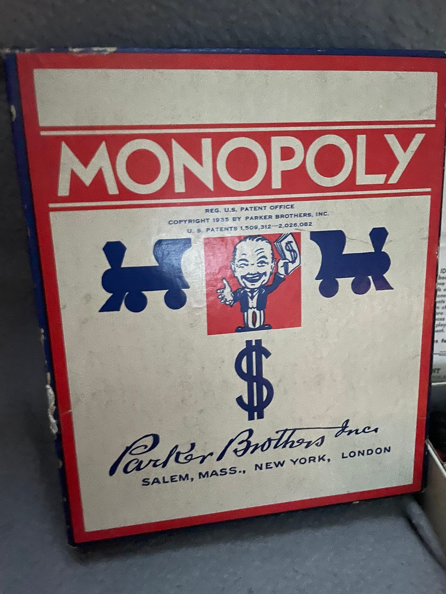Collection of vintage board games