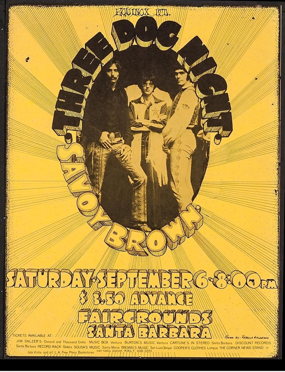 Three Dog Night's 1969 Performance at the Grande Ballroom
