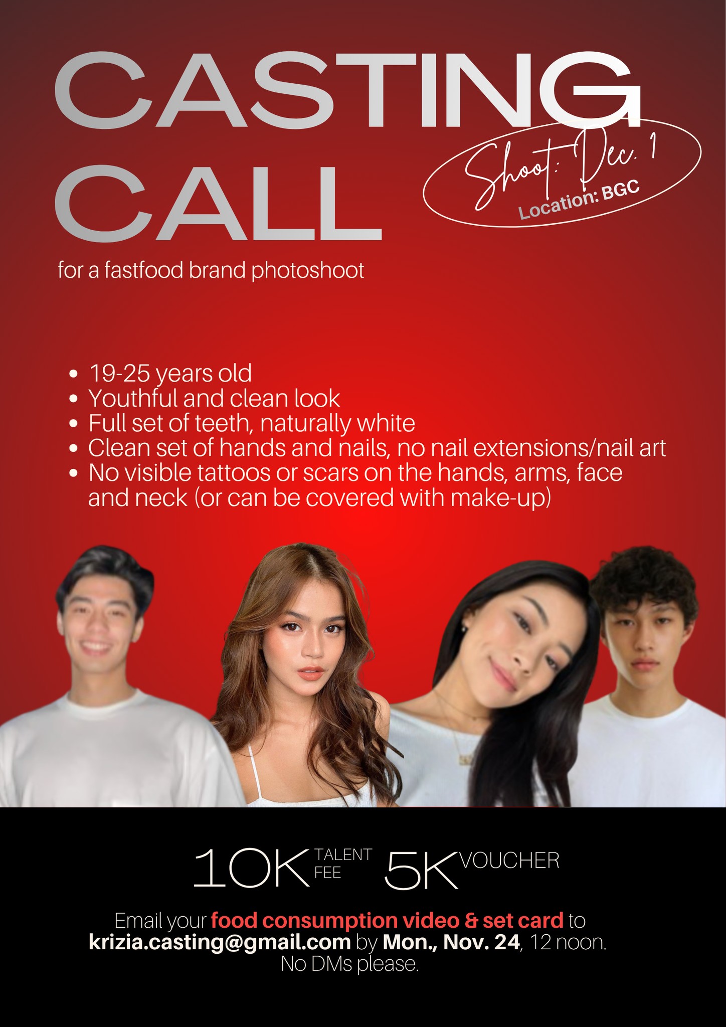 Philippine Auditions and Casting Calls | **CASTING CALL FOR DEC | Facebook