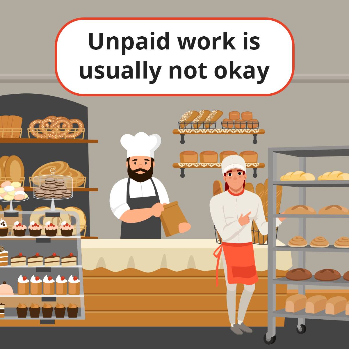 Fair Work Ombudsman - Unpaid work is usually not OK – there are only ...