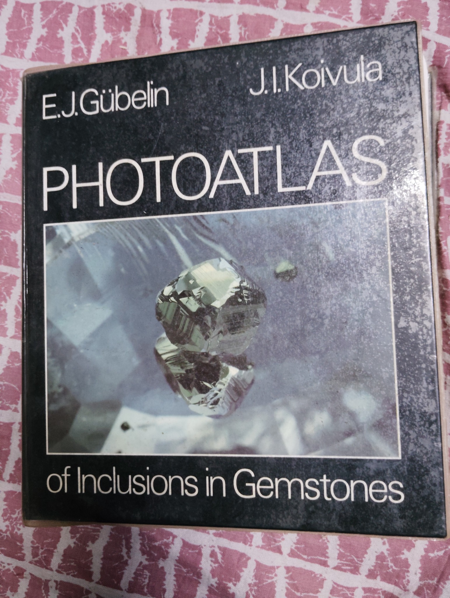 Photoatlas of inclusions in gemstones book for sale