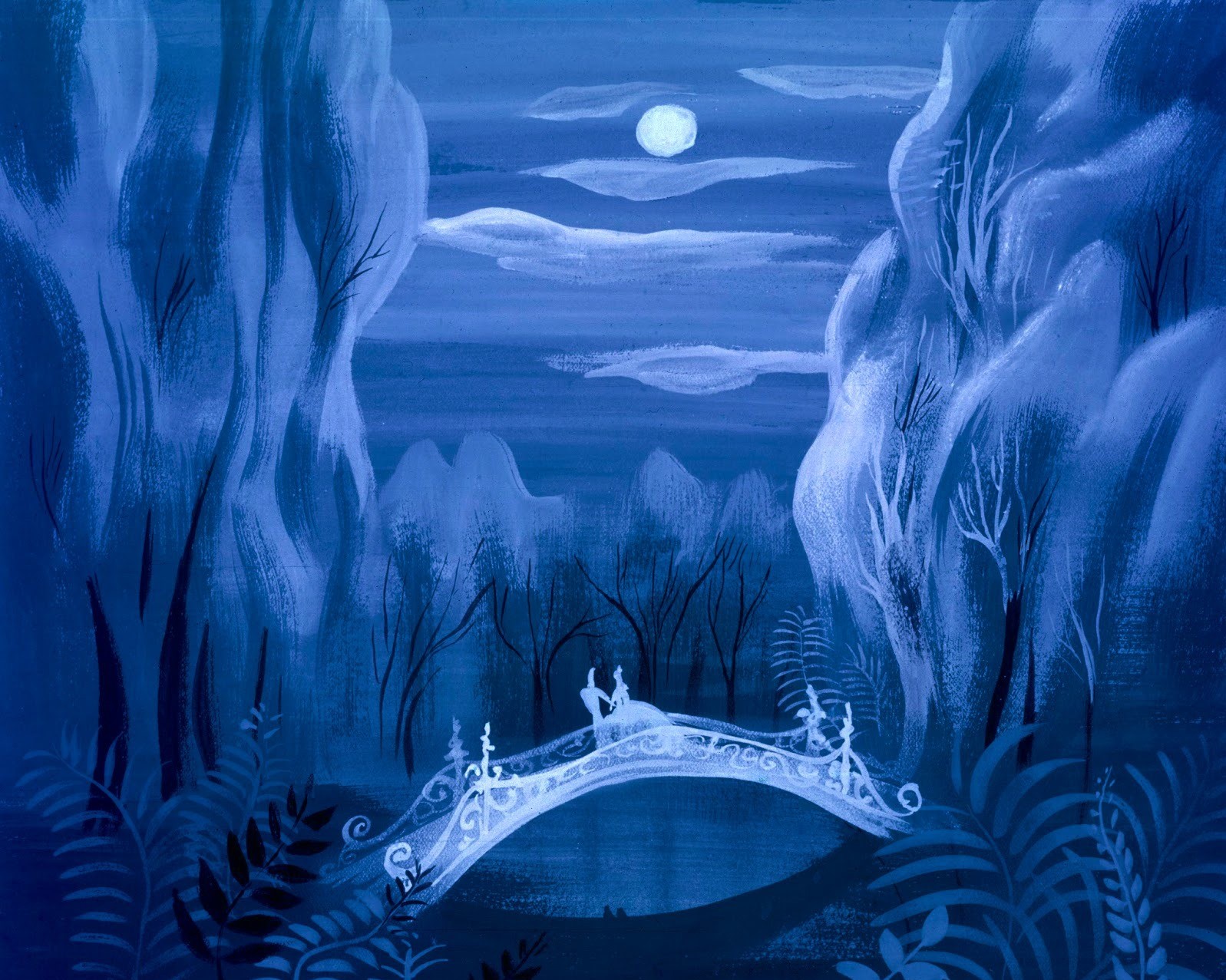 Mary Blair (1911 ~ 1978) *1950 concept illustration for Disney's